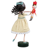 Clara Christmas Figurine and Collectible by Lori Mitchell back new version