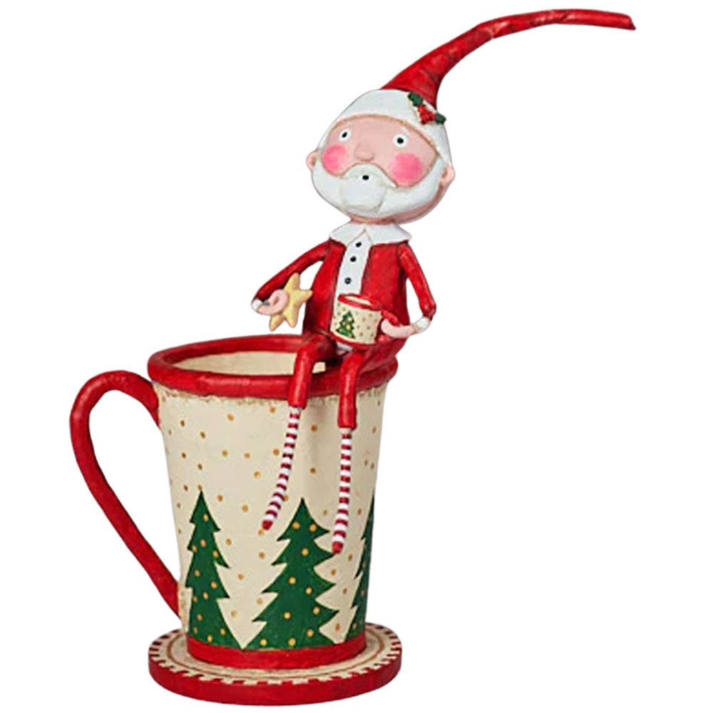 Cocoa and Cookies Santa by Lori Mitchell front