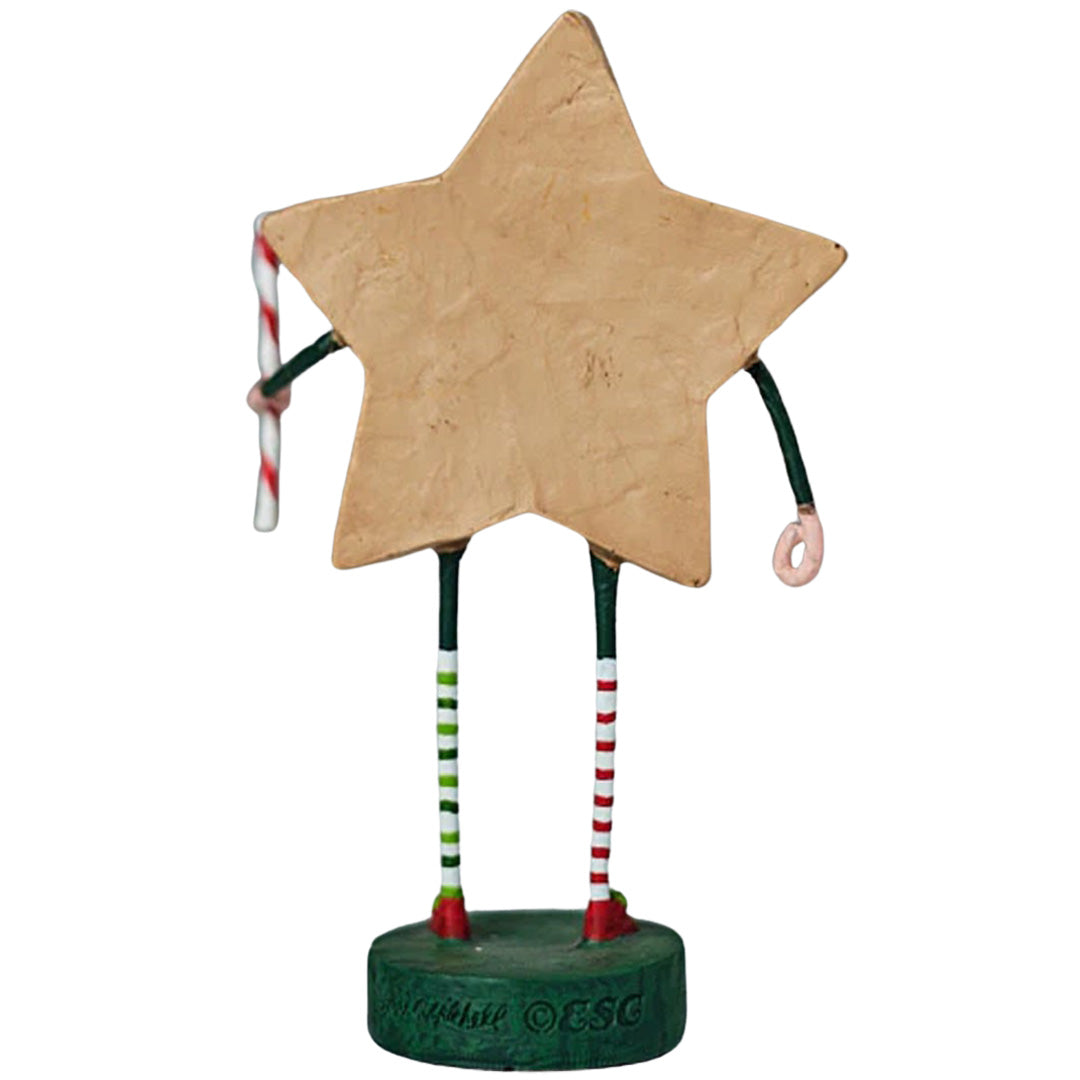 Cookie Christmas Figurine and Collectible by Lori Mitchell back
