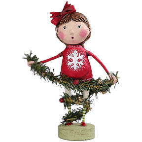 Deck the Halls Christmas Figurine and Collectible by Lori Mitchell front