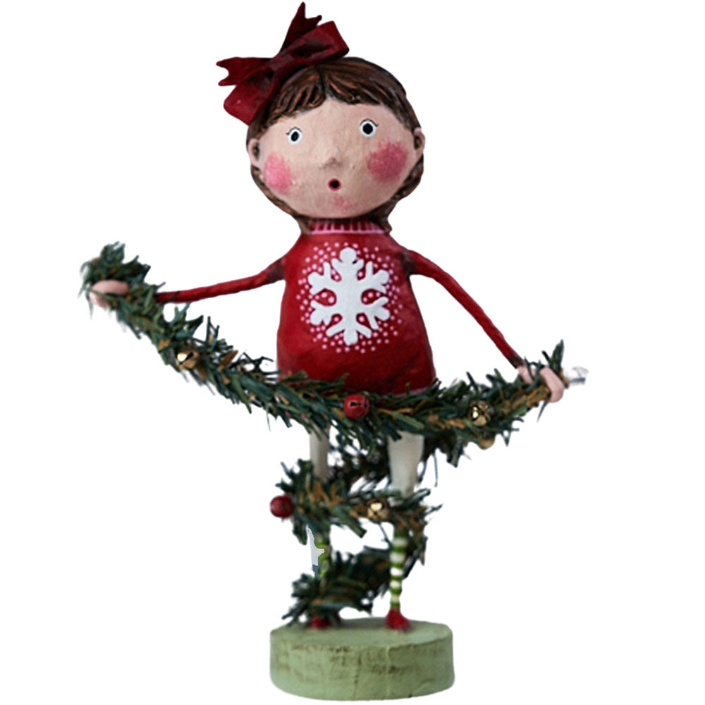 Deck the Halls Christmas Figurine and Collectible by Lori Mitchell front
