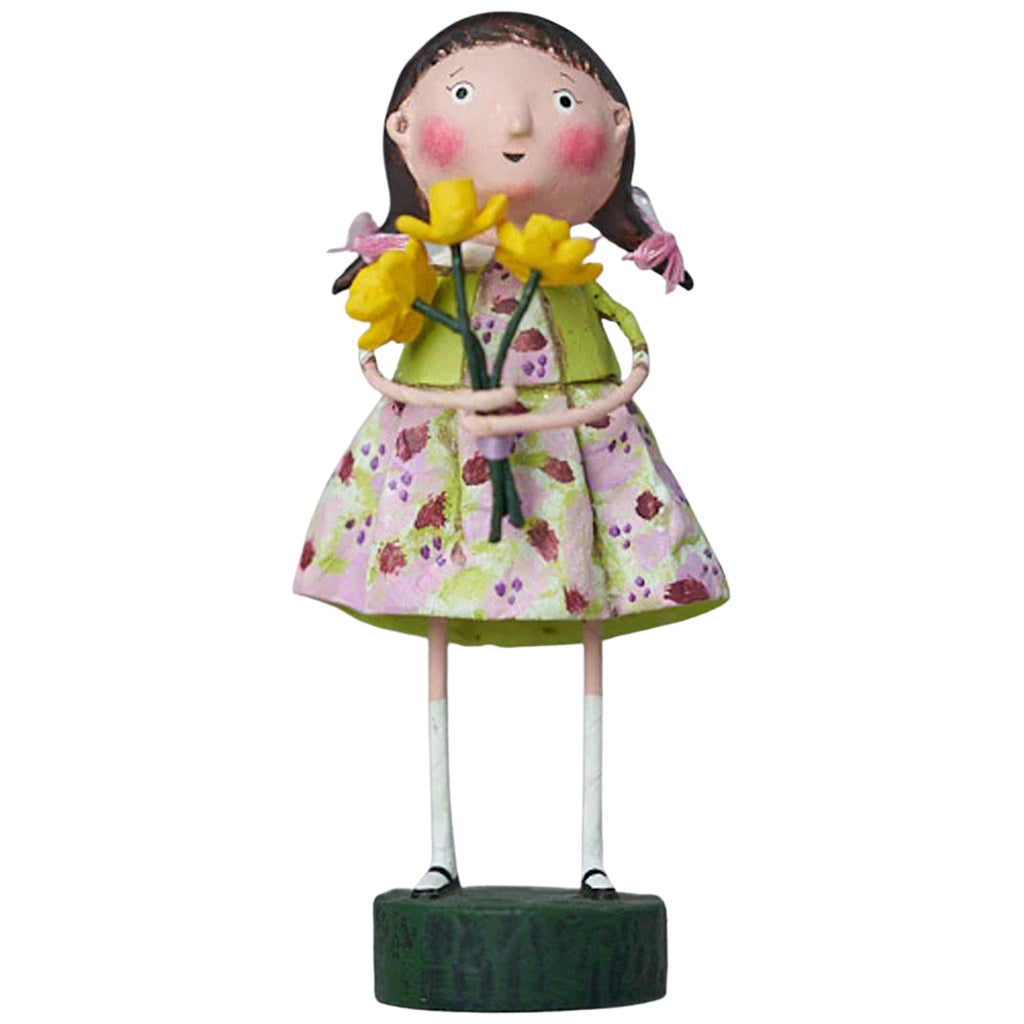 Delilah's Daffodils Spring and Easter Figurine by Lori Mitchell front