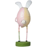 Eggbert Hopperton Spring Figurine and Collectible by Lori Mitchell back