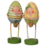 Eggland's Best Duo Easter Spring Figurine Collectible by Lori Mitchell front