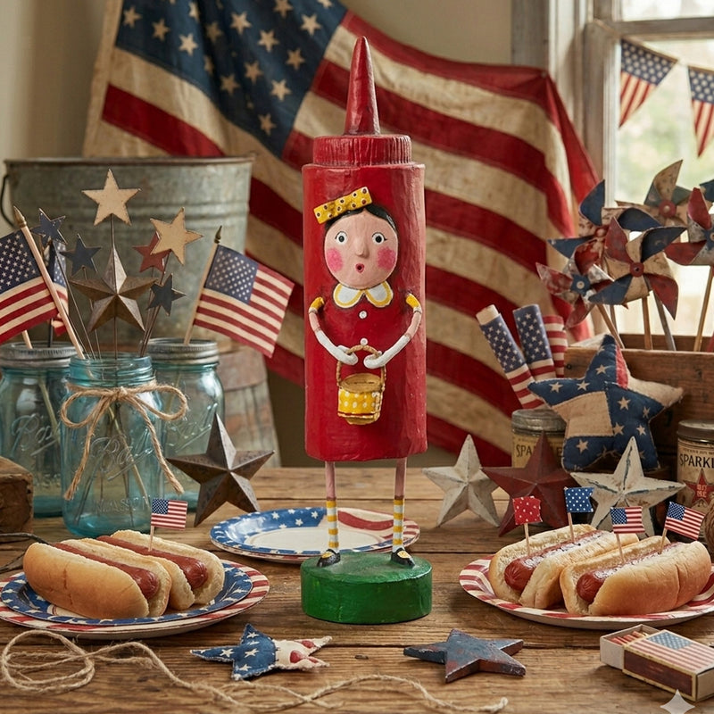 Cuddle Decor Fancy Ketchup by Lori Mitchell front lifestyle