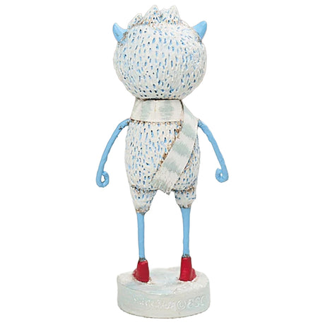 Lori Mitchell Freddie Yeti back