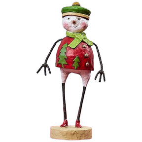 Cuddle Decor Lori Mitchell Frosty Fellow 7"