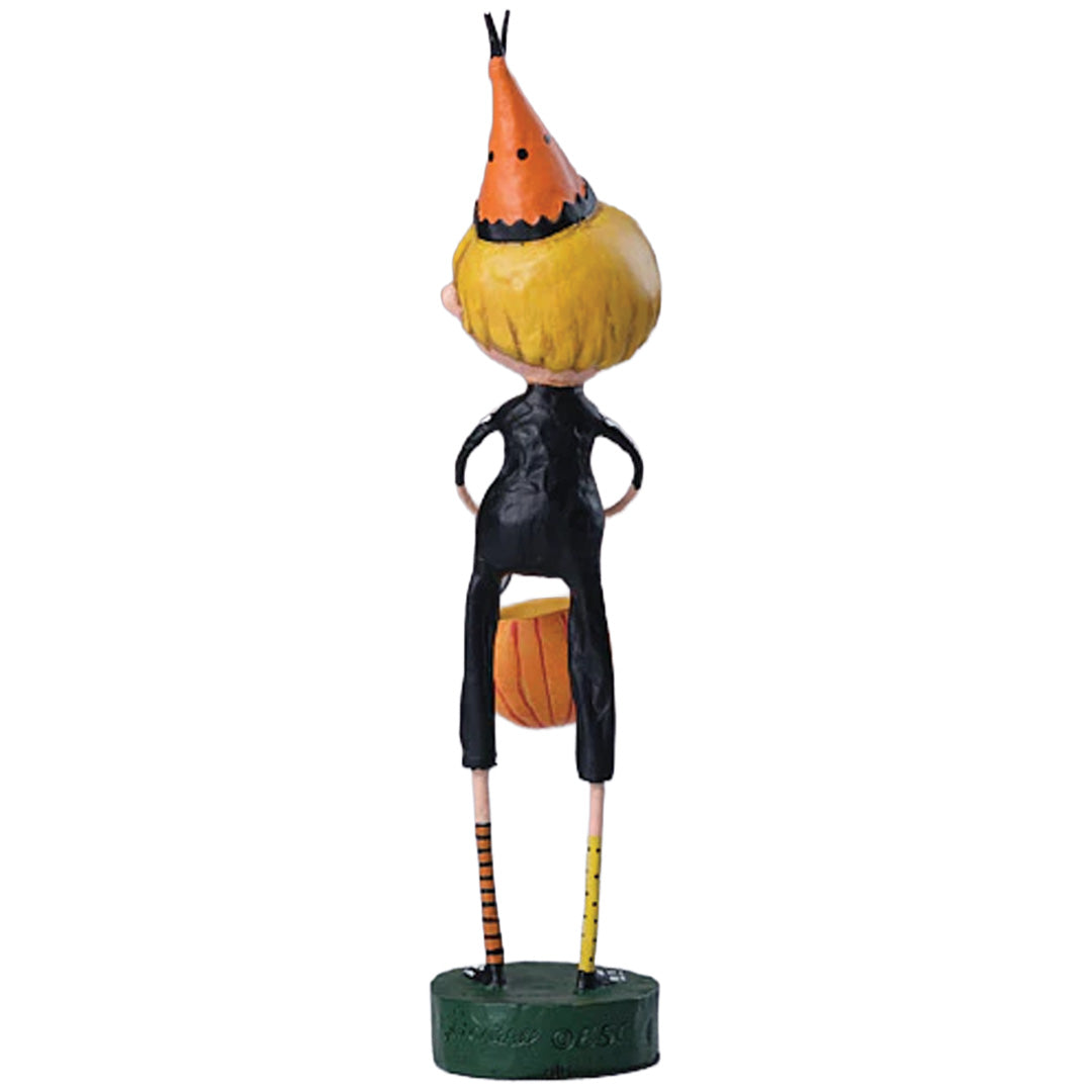 Funny Bones Halloween Figurine by Lori Mitchell back new version