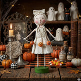 Cuddle Decor Lori Mitchell Ghoulie Girl front lifestyle