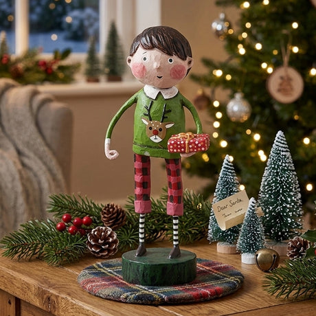 Cuddle Decor Gift Exchange Boy by Lori Mitchell front lifestyle