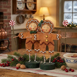 Cuddle Decor Gingerbread Boy & Girl by Lori Mitchell front lifestyle