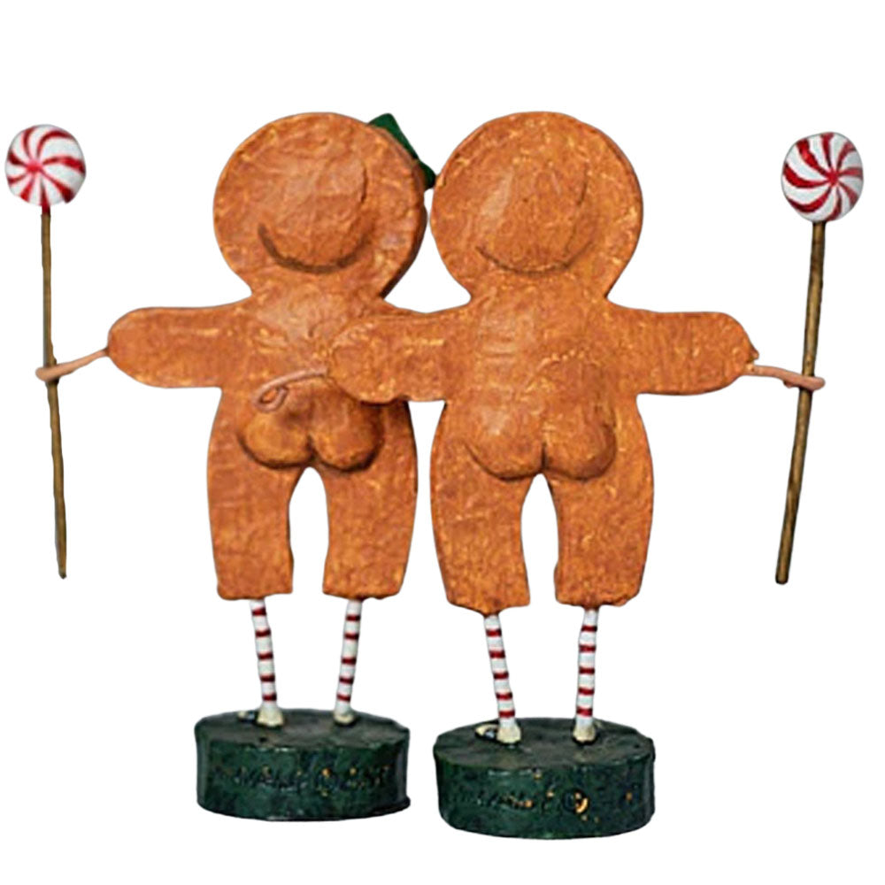 Gingerbread Boy & Girl by Lori Mitchell back