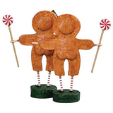 Gingerbread Boy & Girl by Lori Mitchell new version back
