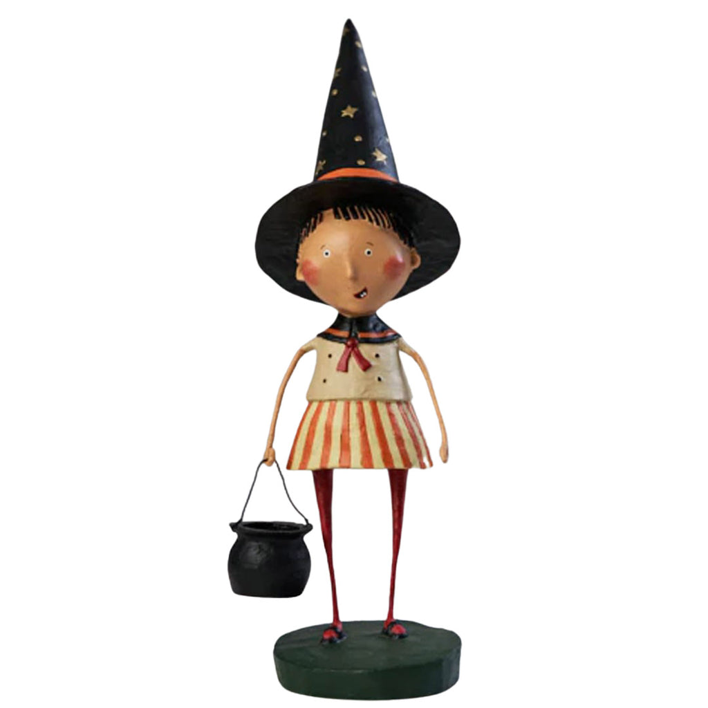 Witchy Helen's Big Sis Halloween Figurine by Lori Mitchell