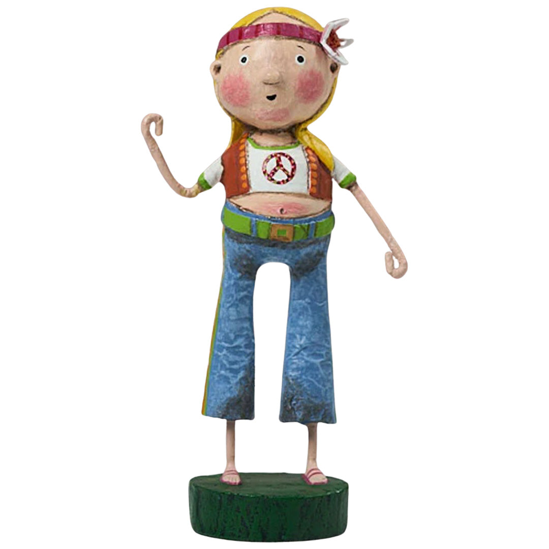 Hippie Chick Summer Figurine by Lori Mitchell front