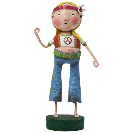 Hippie Chick Summer Figurine by Lori Mitchell front