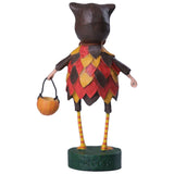 Hoot-N-Hollar Halloween Figurine and Collectible by Lori Mitchell back new version