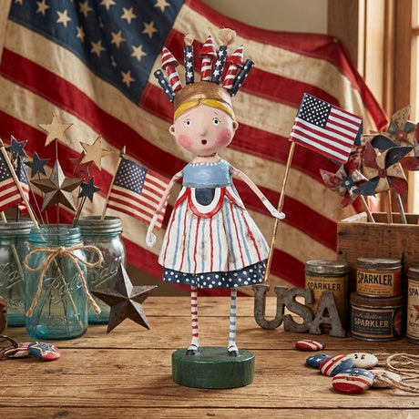 Cuddle Decor Independent Izzy Collectible Figurine by Lori Mitchell lifestyle