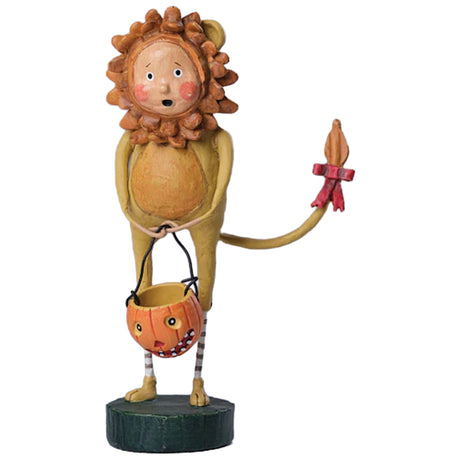 King Of The Jungle Halloween Figurine by Lori Mitchell front new version 