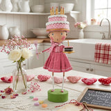 Cuddle Decor Lori Mitchell Let's Eat Cake front lifestyle