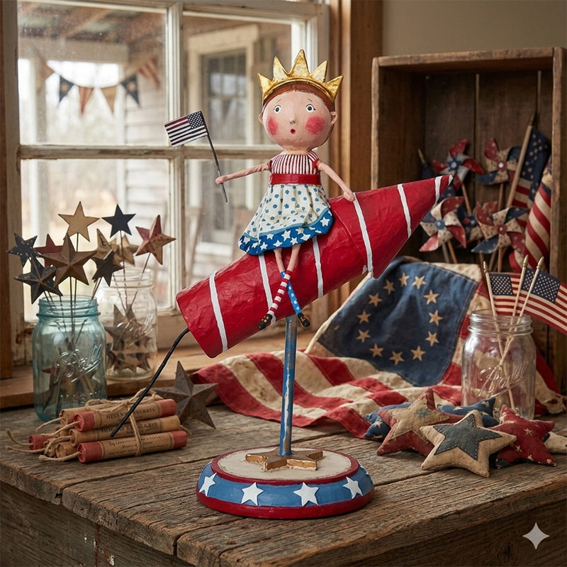 Cuddle Decor Lori Mitchell Liberty Takes Flight front lifestyle
