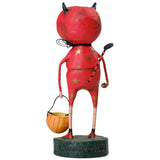 Lil' Devil Halloween Figurine by Lori Mitchell back