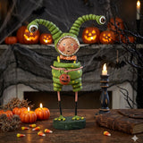 Cuddle Decor Little Alien Halloween Figurine and Collectible by Lori Mitchell lifestyle