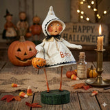 Cuddle Decor Little Boo Halloween Figurine by Lori Mitchell lifestyle