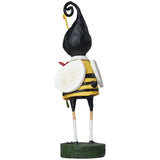 Little Bumblebee Spring Figurine and Collectible by Lori Mitchell back