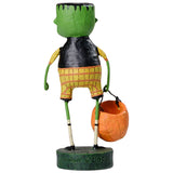 Little Frankie Stein Halloween Figurine by Lori Mitchell back