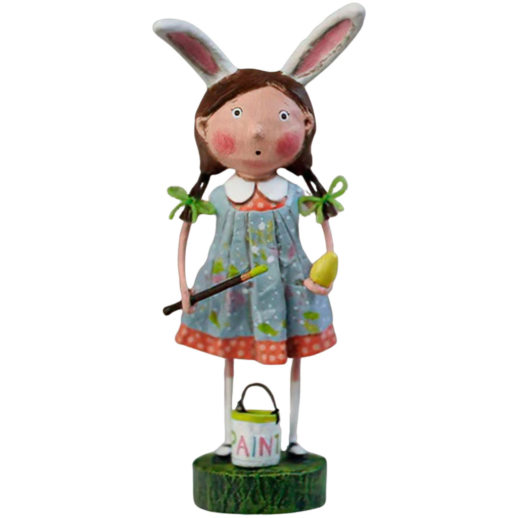 Meg's Eggs Easter Spring Figurine and Collectible by Lori Mitchell front
