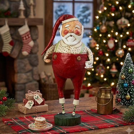 Cuddle Decor Mr. Claus by Lori Mitchell front lifestyle
