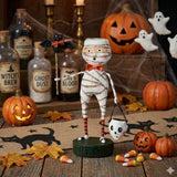 Cuddle Decor Mummy Boy Halloween Figurine and Collectible by Lori Mitchell lifestyle