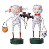 A Mummy Parade Halloween Figurine and Collectible by Lori Mitchell new version