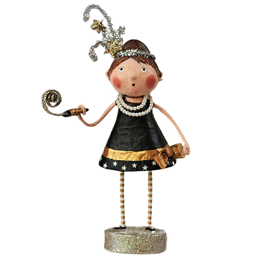 New Year's Evie Christmas Figurine and Collectible by Lori Mitchell front