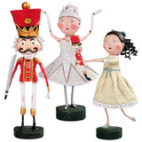 The Nutcracker Ballet Set of 3 Figurines Collectible by Lori Mitchell front new version