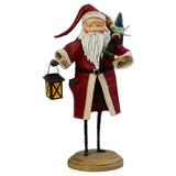 Cuddle Decor Lori Mitchell Old Father Christmas, Red 12"