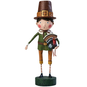 Palmer Pilgrim Fall Figurine and Collectible by Lori Mitchell