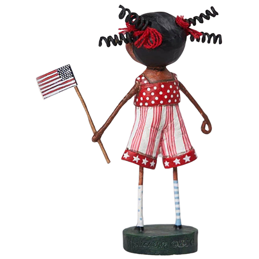 American Dream Collectible Figurine by Lori Mitchell back
