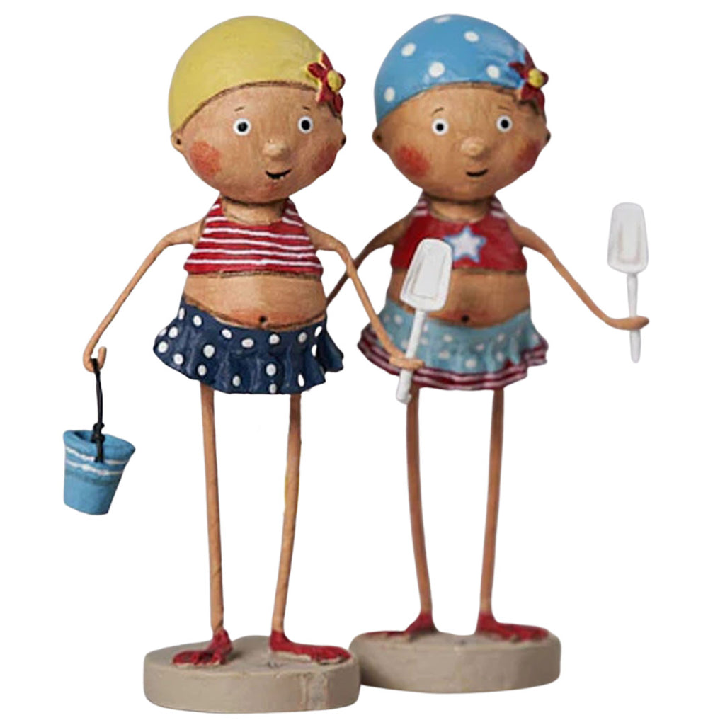 Bathing Beauties Summer Figurine by Lori Mitchell