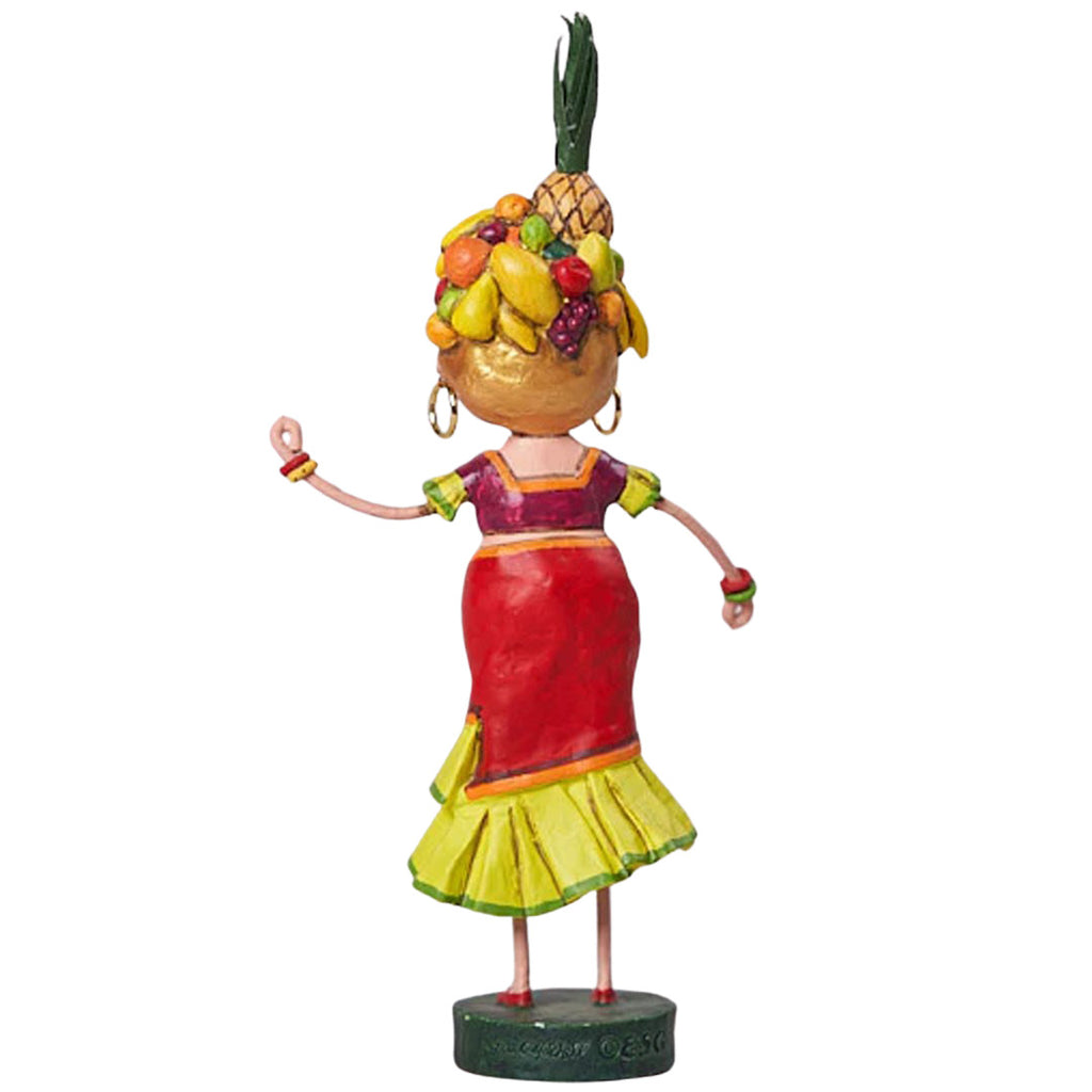 Chiquita Summer Spring Figurine by Lori Mitchell back