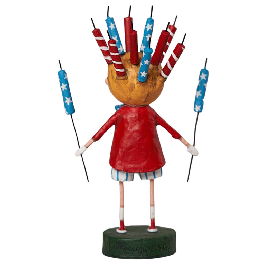 Roman's Candles Summer Collectible Figurine by Lori Mitchell back