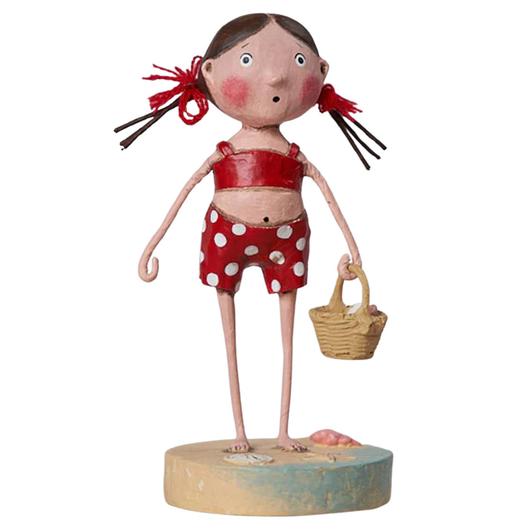 Shelly Sells Seashells Summer Figurine by Lori Mitchell