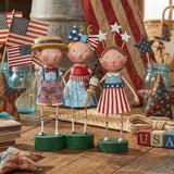 Cuddle Decor Lori Mitchell Patriotic Spark - Set of 3 lifestyle