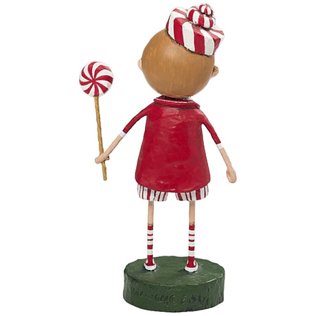 Cuddle Decor Lori Mitchell Peppermint Pete back