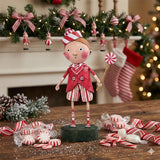 Cuddle Decor Lori Mitchell Peppermint Pete front lifestyle