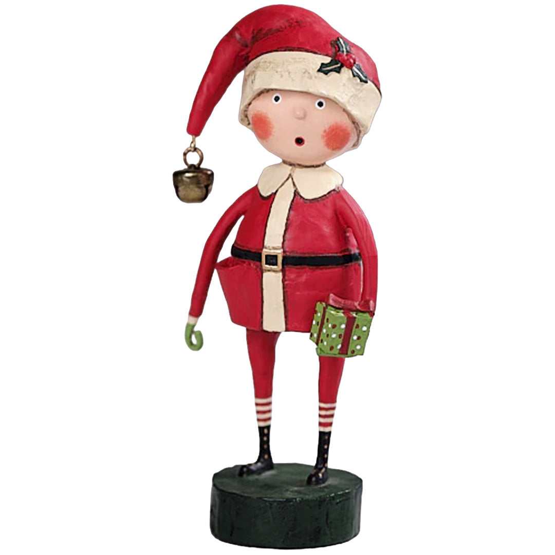 Playing Santa Christmas Figurine and Collectible by Lori Mitchell front