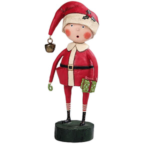 Playing Santa Christmas Figurine and Collectible by Lori Mitchell front