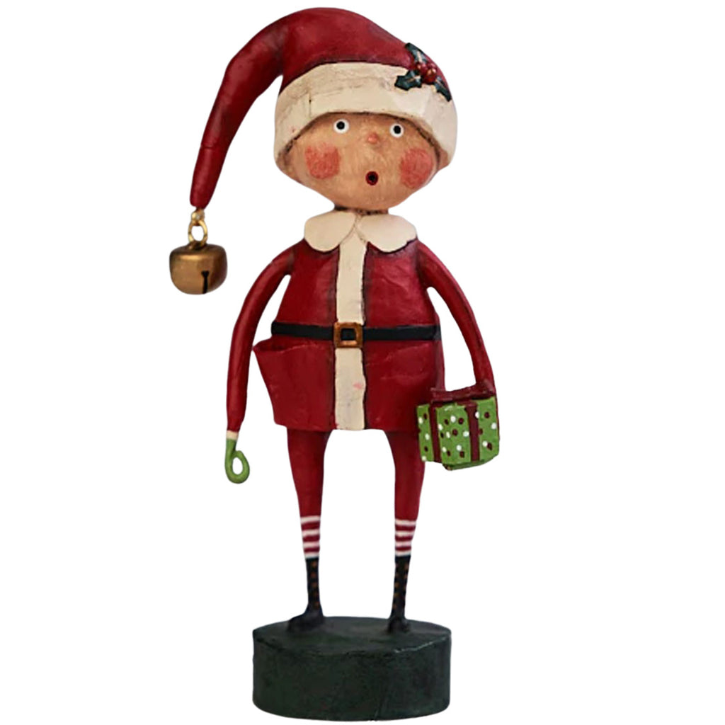 Playing Santa Christmas Figurine and Collectible by Lori Mitchell front