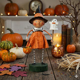 Cuddle Decor Precious Pumpkin Halloween Figurine and Collectible by Lori Mitchell lifestyle